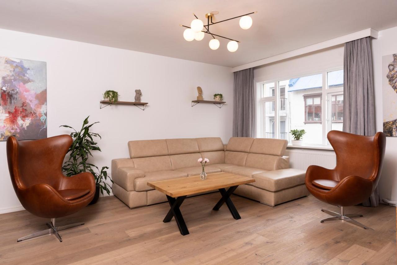Lundur Apartments - Down Town Reykjavík Eksteriør bilde